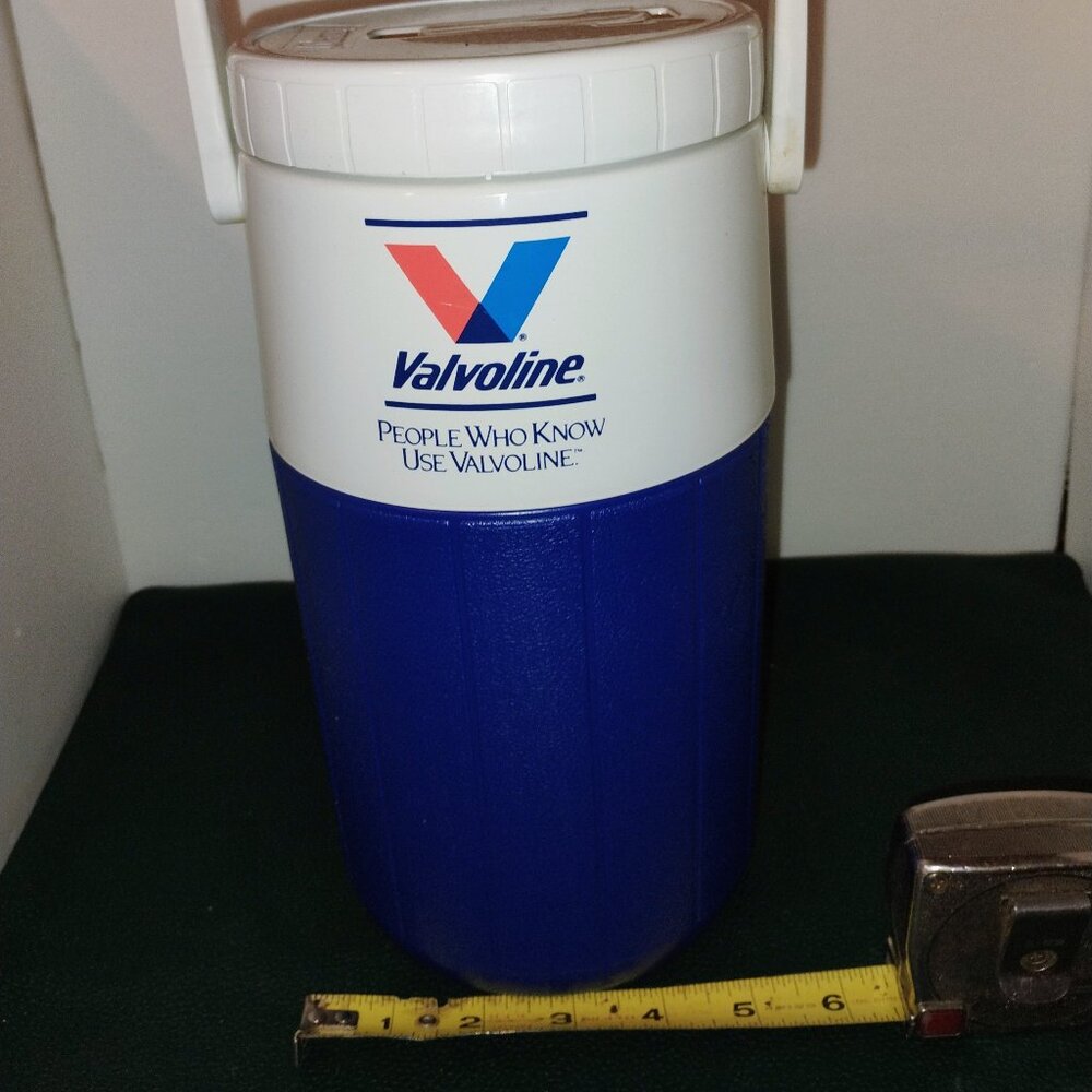 Vintage Valvoline promo insulated jug
